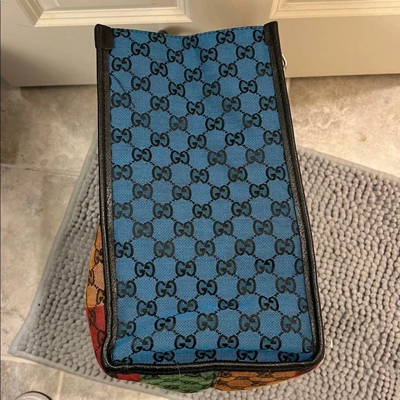 Gucci Multi color GG Canvas Tote - Picture 10 of 10